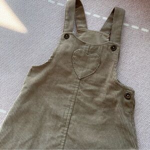 Toddler Corduroy Overall Dress